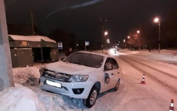В Новотроицке автоледи сбила на 