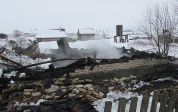 В Оренбуржье из-за замыкания электропроводки в своем доме погиб пенсионер