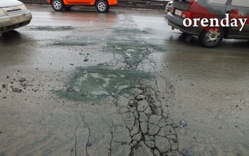 В Оренбурге многострадальный мост через Урал на улице Донгузской, наконец, приводят в порядок