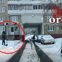 В Оренбурге на судебного эксперта неизвестный напал с топором (18+)