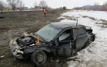 В Сорочинском городском округе тепловоз столкнулся с автомобилем