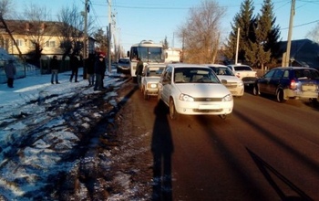 В Бугуруслане водитель ПАЗа устроил ДТП с еще тремя автомобилями