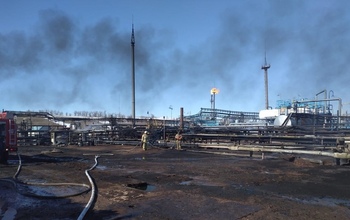 В Оренбуржье на нефтяном месторождении  ликвидировано возгорание
