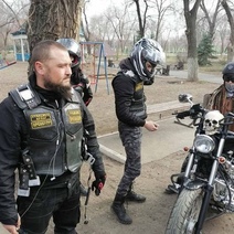 В Оренбурге в волонтеры сегодня записались семь байкеров