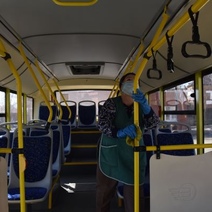 Общественный транспорт в Оренбурге работает в обычном режиме