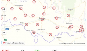 +60 новых случаев коронавируса в Оренбургской области на 25 апреля