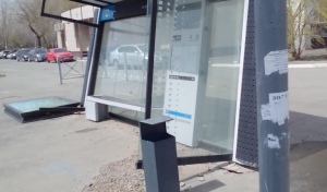 «Умная» остановка на пр.Гагарина небезопасна для оренбуржцев