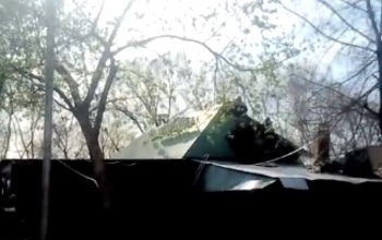 В Бузулуке загорелось кафе