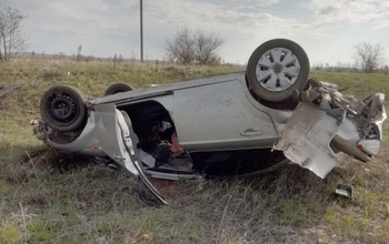 В Саракташском районе перевернулся Форд: пассажирка погибла (18+)