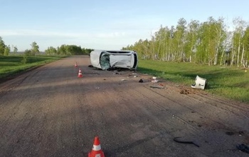 В Саракташском районе перевернулся 