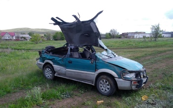 В Гайском городском округе в ДТП серьёзно пострадала женщина