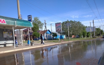 В Оренбурге дожди прошли, а вода осталась: 