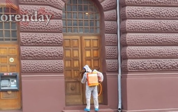 Администрацию Оренбурга обработали от коронавируса меньше, чем за час