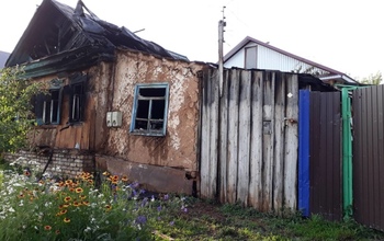 В Бугуруслане на пожаре погиб молодой мужчина