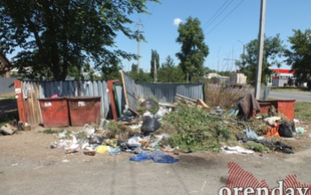 В Оренбурге мусорные площадки рискуют стать рассадниками инфекций