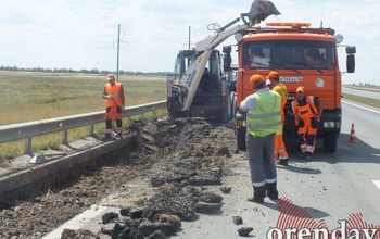 В Оренбурге под фурой 