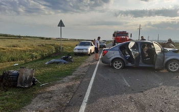 В Оренбуржье на трассе 
