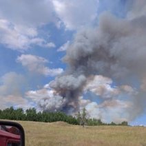 В Оренбуржье 150 гектаров леса и степи тушил 