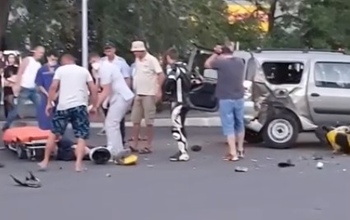 В полиции рассказали подробности ДТП с мотоциклом в центре Оренбурга