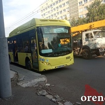 Из-за ремонта дорог в Оренбурге троллейбусы заменили автобусами