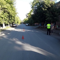 Восьмилетний орчанин попал под колёса 