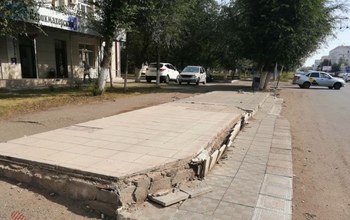 На Аксакова и Туркестанской дорожное полотно будет новым, а остановочные павильоны оставят старые