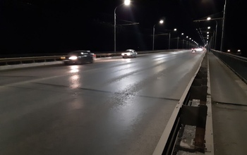 В Оренбурге «пучинистые места» теперь заметили на мосту через Урал 