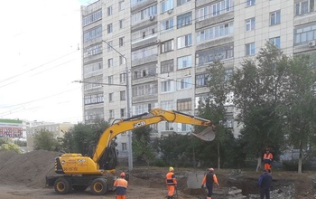 В Оренбурге на Туркестанской горожане заметили оживление ремонта