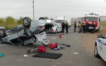 Трое детей и двое взрослых пострадали в ДТП вблизи поселка Ростоши