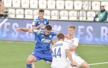 ФК «Оренбург» упустил победу над «Балтикой», ведя со счетом 2:0