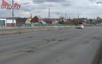 В Оренбурге мост на Терешковой решено оставить без верхнего слоя асфальтобетона до весны 2021-го