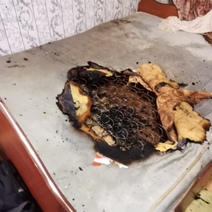 В Оренбурге пожарные спасли любителя покурить в постели