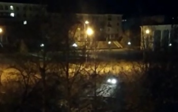 В Медногорске лихач поплатился за ночной форсаж