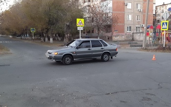 В Орске пешеход угодил в больницу из-за наезда на него 