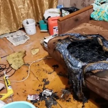 В оренбургской многоэтажке второй раз за неделю курильщики устраивают пожар