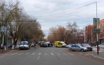ДТП  в центре Оренбурга: пострадали 5 человек