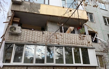 В одной из квартир на пр-те Гагарина в Оренбурге в результате взрыва выбило окна