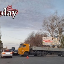 Из-за ДТП на улице Монтажников автомобилисты утром стояли в пробке