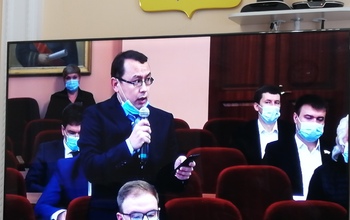 Оренбургский депутат напомнил коллегам, что школа №3 нуждается в ремонте