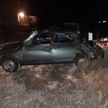 В Бузулукском районе перевернулась 