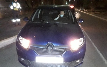 В Новотроицке водитель Renault Sandero сбил 15-летнего пешехода