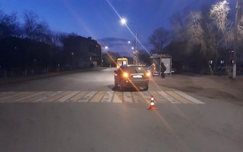 В Оренбурге пенсионерка-водитель сбила школьника прямо на пешеходном переходе