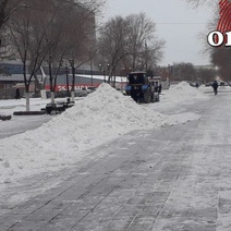 Как Оренбург выглядит после первого крупного снегопада
