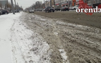 Чиновникам Оренбурга за первую снегоуборку поставили неуд