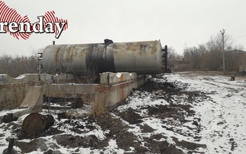 После разлива нефтепродуктов с площадки на бывшем заводе РТИ демонтировали часть цистерн