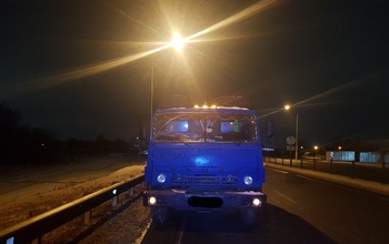 В Оренбургском районе на трассе пешехода сбил КамАЗ