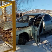 В Медногорске водитель погубил пассажира, въехав в опору ЛЭП