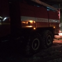 В Асекеевском районе загорелось здание почты