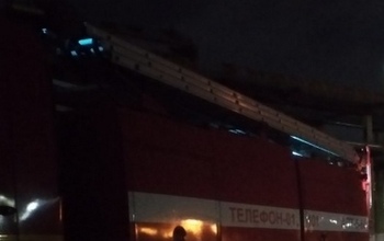 В Асекеевском районе загорелось здание почты