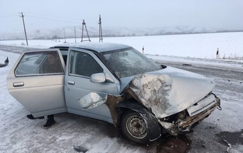 В Бугурусланском районе столкнулись 